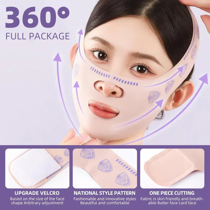 V-Line Face Lifting Tape – Instant Chin & Jawline Lift