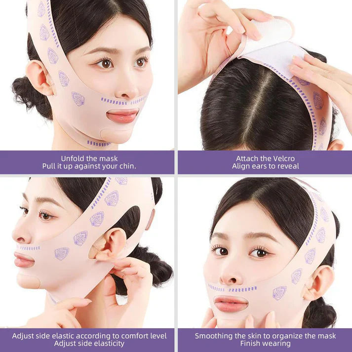 V-Line Face Lifting Tape – Instant Chin & Jawline Lift